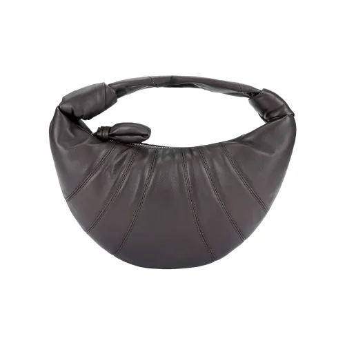 Lemaire Sheepskin Круассан Сумка Сумка Мини Женская BADGER Коричневый