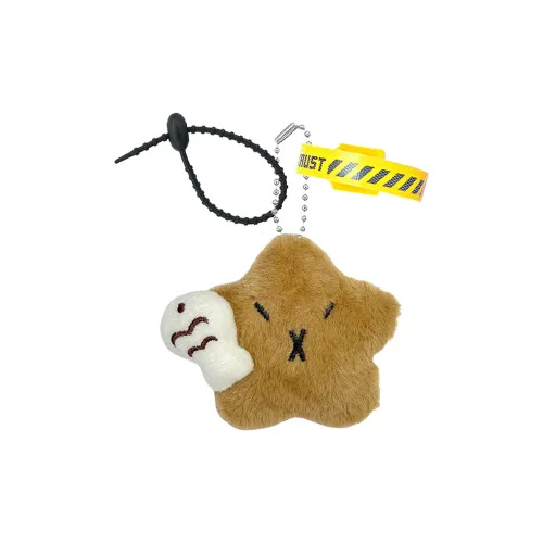 AIZIYUO Рыбалка Кофе FIVE Острозубая Звезда Кукла Плюшевая Подвеска 9 см Рекомендуемый рост