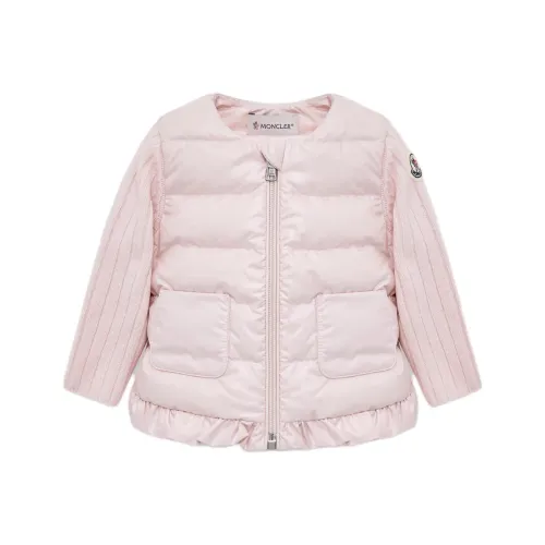 MONCLER Утепленный пуховик из кашемира и шерсти ZIP UP Кардиган для малышей и детей дошкольного возраста