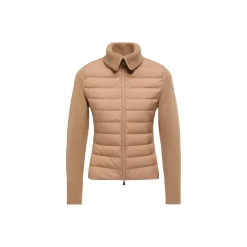 Moncler Padded Corduroy Collection Утепленный Шерсть ZIP UP Кардиган Пуховик Женские