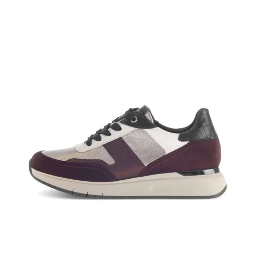 Gabor Comfort Low Топ Кэжуал Женские Серебристый Красный