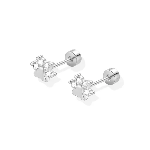 LNIEER Титановые стальные серьги-гвоздики женские