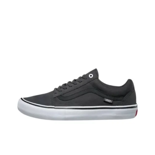 Vans OLD SKOOL PRO Скейтборд Кроссовки Унисекс Серый