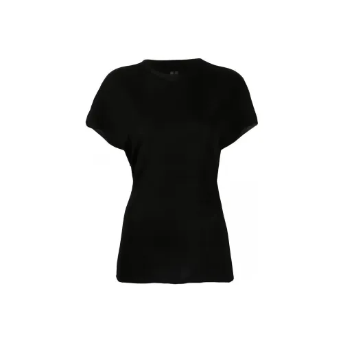 RICK OWENS Черные Женские T-рубашки