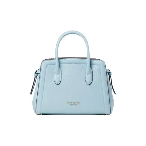 Kate Spade Knott Коровья кожа Сумка Сумка через плечо Сумка через плечо Мини Женская Чай Синий