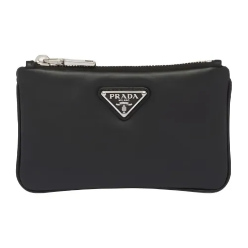 PRADA Кожаный клатч мужской черный
