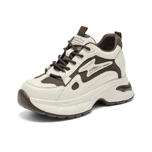 Spider King Износостойкие Низкие Топ Кроссовки с Толстой Подошвой Женские