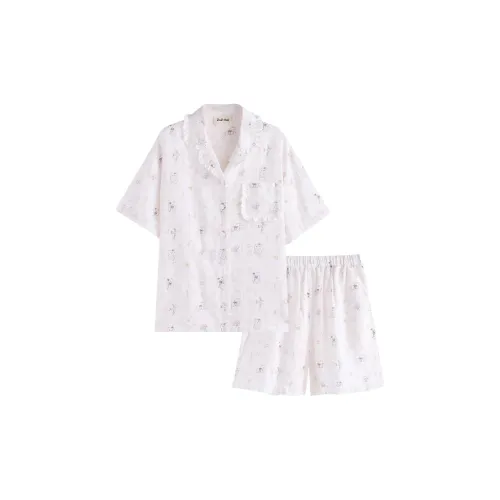 Wabi town Белый Женские Пижамные комплекты
