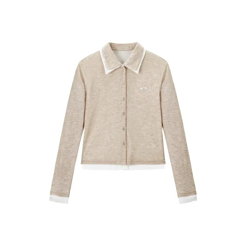 LEDIN Светлый хаки В наличии Женские T-рубашки