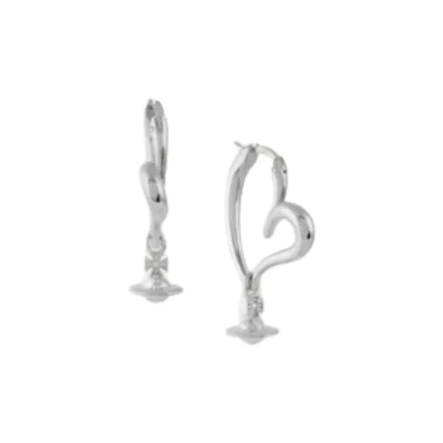 Вивьен Вествуд Brass Earrings Женские Серебро