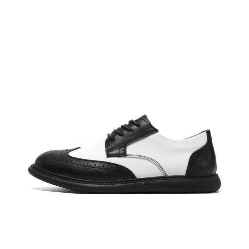 Green feet Мужские повседневные туфли Low Топ Черно-белая панда Мужской