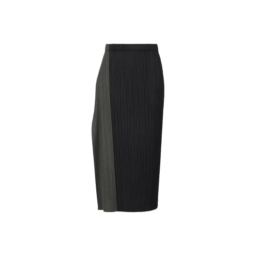 PLEATS PLEASE ISSEY MIYAKE FW25 Повседневный Длинный Юбка Женские