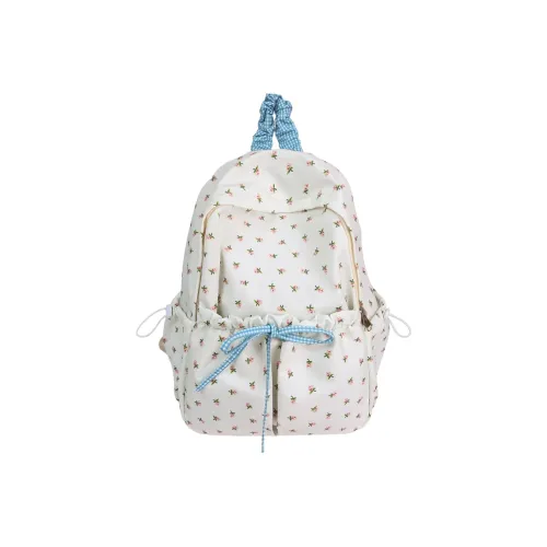 KOUDIXIONG Полиэстер Рюкзак Стандартный Белый Синий Розовый Многоцветный