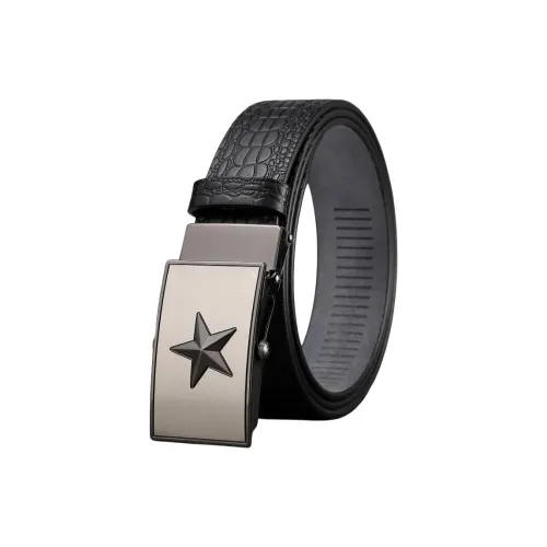 Devanro Ремни из натуральной коровьей кожи мужские 3,5 см