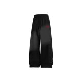 [Дышащий Влаговыводящий] Черный (M22 Счастливый Смайлик Логотип на Штанах)