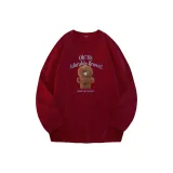 Бордовый (Ne01 Флисовая подкладка Медведь Cub)