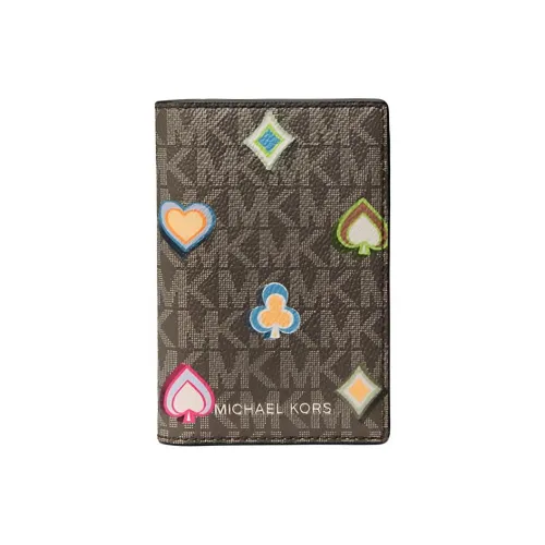 MICHAEL KORS Cooper Холст Картхолдер Мужской Оливковый