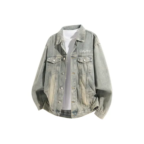 Rolling Money Denim Jacket Unisex