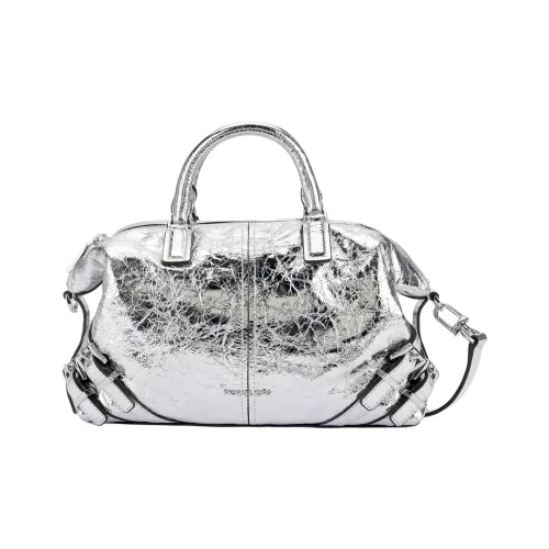 MICHAEL KORS Сумка через плечо из коровьей кожи маленькая сумка женский стиль серебряный