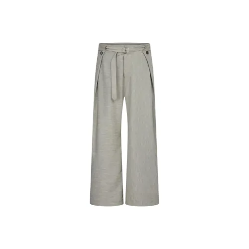 W7H1 Linen Gray Unisex Casual Pants W7H1 Лен Серый Унисекс Повседневные Штаны