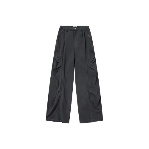 HAZL Серые Унисекс Брюки карго