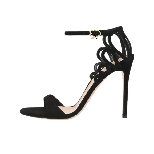 GIANVITO ROSSI Elisa One Strap Sandals 10,5cm Women's Black -> GIANVITO ROSSI Elisa One Ремешок Сандалии 10,5см Женские Черные