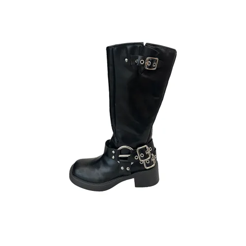 Yue Elsa Колено Высокие сапоги 5 см Женские