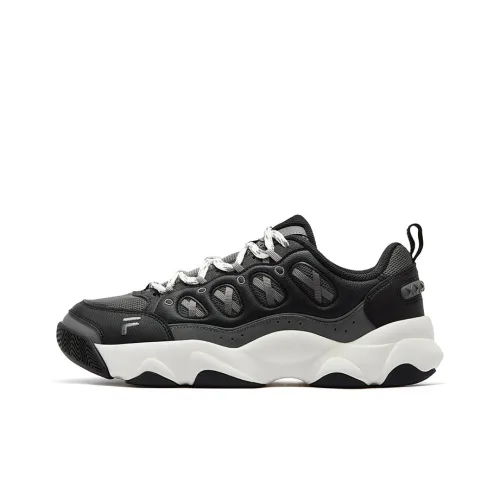 FILA FUSION WATERBEAR Paw Обувь Винтажные Баскетбольные Кроссовки Мужские Черные Серые