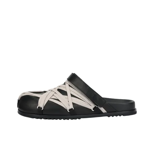 RICK OWENS совместный бренд RO Megalace Повседневная обувь Мужская Черная