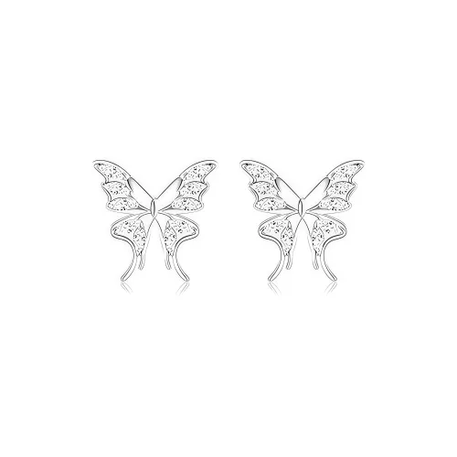 Серьги-гвоздики LNIEER S925 Серебряные Женские