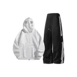 Топ Фотиния Серый + Черные Штаны