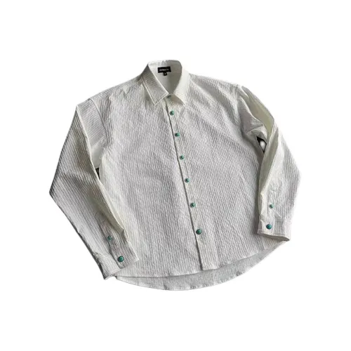 PVPVPV Белый Унисекс Рубашки