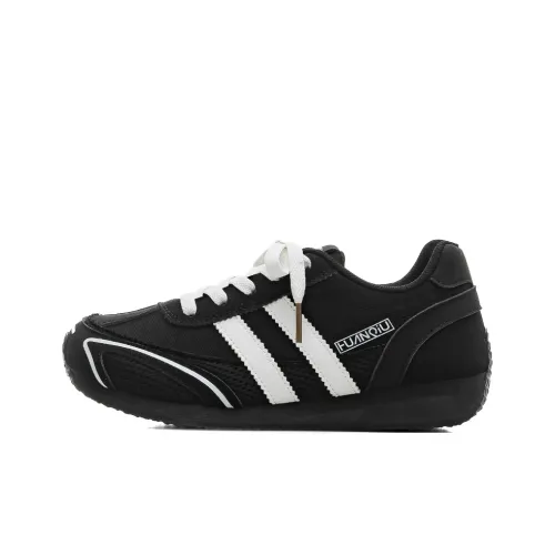 HUANQIU Износостойкий Дышащий Легкий Низкий Топ Повседневная Обувь Женская Черная