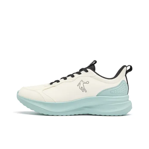 QIAODAN Беговые кроссовки Низкий топ Айвори Тень циан Мужской