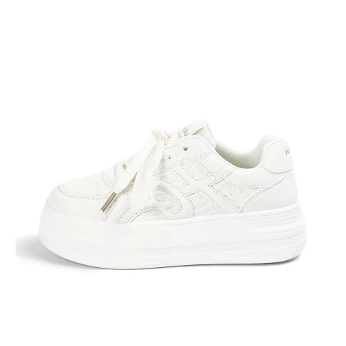 HUANQIU Slip-Resistant Shock Absorbers с устойчивостью к истиранию Низкие кеды для скейтбординга Женские