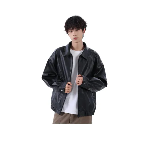 UNDERTIDES Кожа Куртка Унисекс