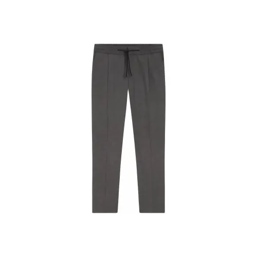 Hugo Boss Gray Men's Casual Pants Hugo Boss Серый Мужской Повседневный Брюки