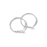 5 см Титановый Стальной Без рисунка Кольца Серьги 1 Пара [Включает 999 Серебряные Заклепки для Ушей]