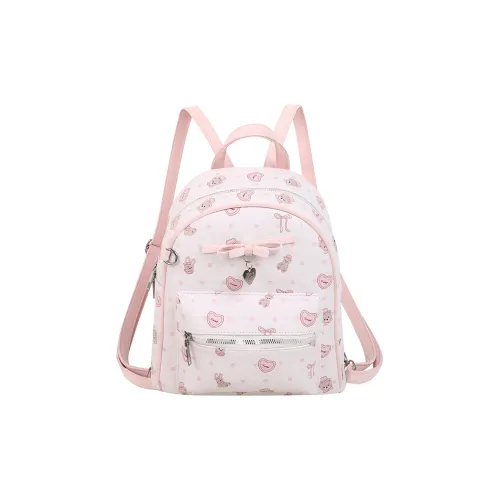 Miss Angel ПУ (полиуретан) Рюкзак Женские Розовый