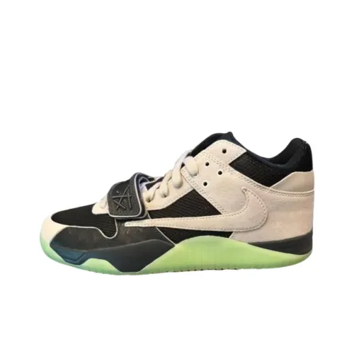 Travis Scott X Chase B x Jordan Jumpman Джек Slip-Resistant Abrasion-Resistant Low Top Винтажные баскетбольные кроссовки