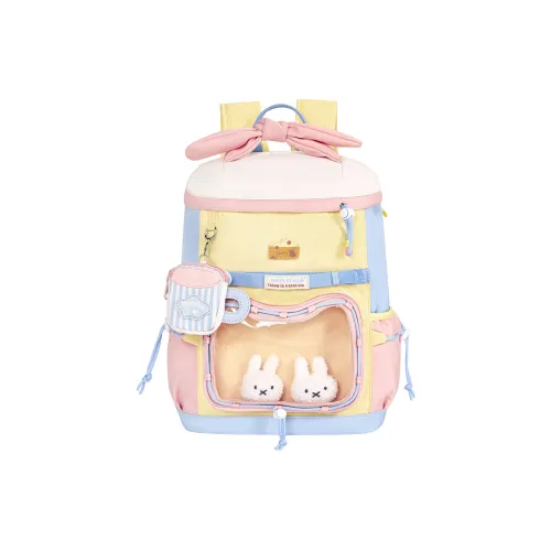 MIFFY Oxford Рюкзак Стандартный Женский Розовый Синий Белый