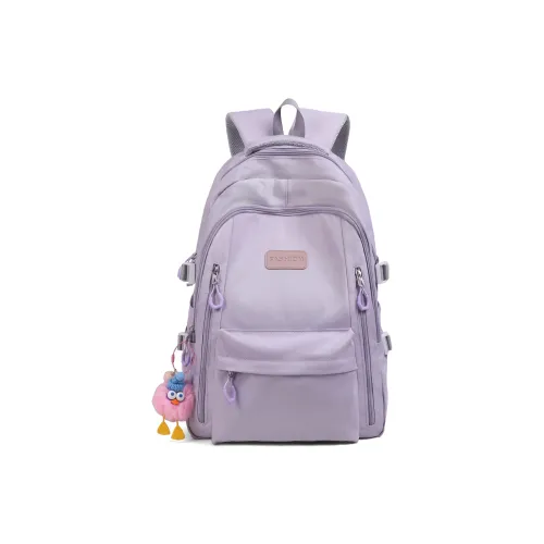 PT'SON Ткань Рюкзак Стандартный Женский Светло-фиолетовый