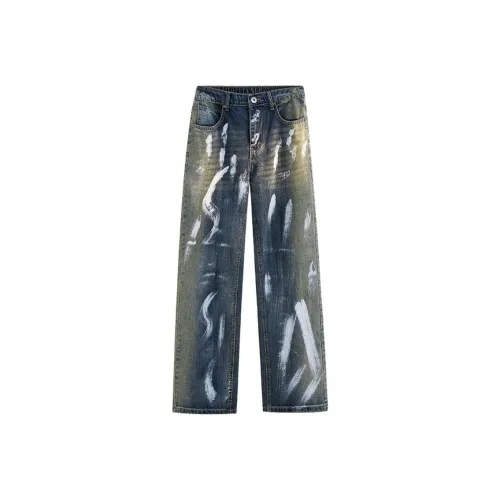 FOREVER 21 Синий Унисекс Джинсы