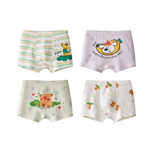 MIANZHI Нижнее белье 4 штуки для детей