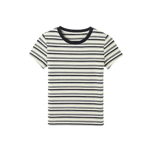 Pear 13 Slim Fit Hot Girl Винтажный стиль T-Shirt Женская