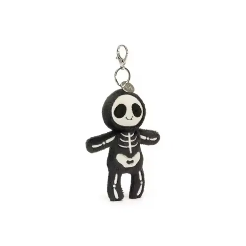 JELLYCAT Серия Halloween Череп BOB Куклы Плюшевый Брелок 20 см Высота
