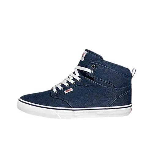 Vans Atwood High Топ Скейтборд Кроссовки Мужские Синие