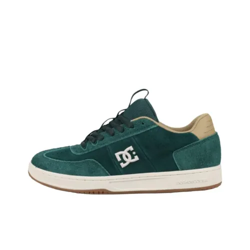 DC Shoes DC Astrix SE Дышащие Низкие Кроссовки для Скейтбординга Мужские Темно-Зеленые