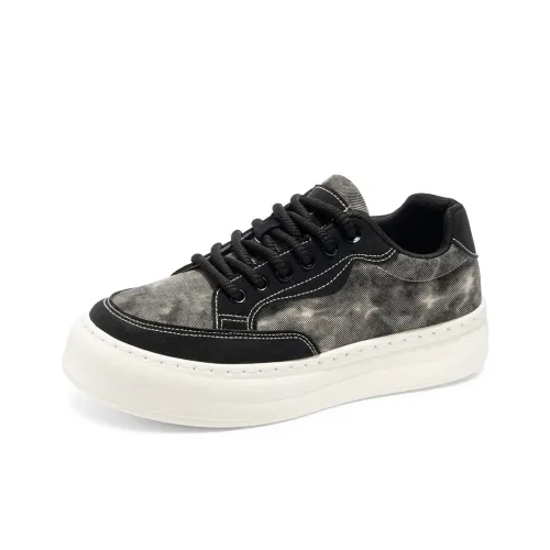 GOBLIN SHARKS 1759 Покрытие Устойчивое к истиранию Низкий Топ Скейтборд Кроссовки Мужские