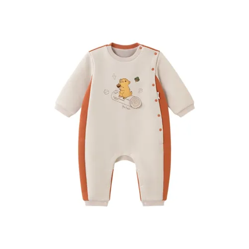 YeeHoO Кремовый Серый Абрикос KIDS Комбинезоны Ползунки